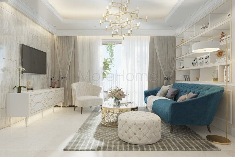 và hiện đại Nội thất căn hộ Vinhomes Central Park được thiết kế theo phong cách sang trọng và hiện đại.
